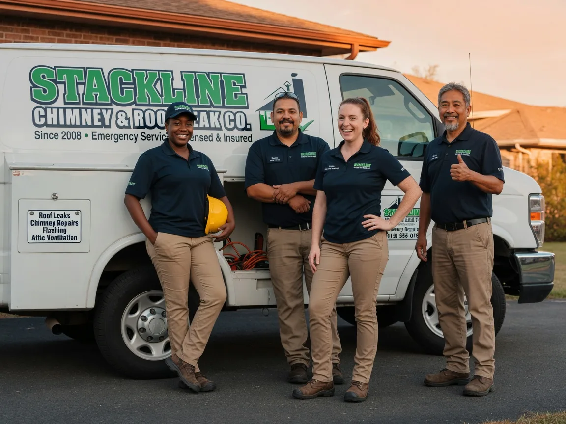 Chimney flashing repair company in Backus, MN